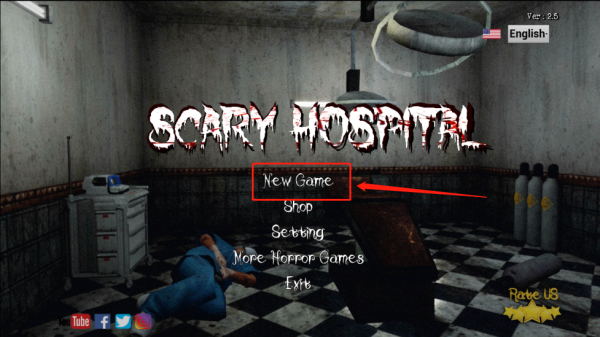 scaryhospital恐怖医院游戏界面展示